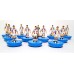 Subbuteo Andrew Table Soccer Yugoslavia 1990 World Cup Team on classic Hasbro bases